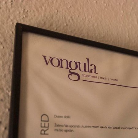 Apartments Vongula Trogir Eksteriør bilde